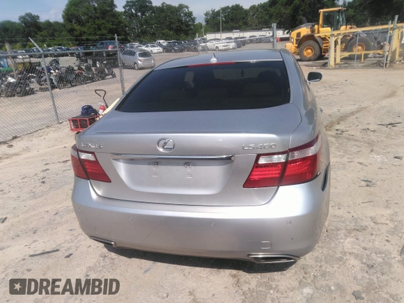 2007 Lexus LS 460 with VIN JTHBL46F575038824, listed as a IAAI auction lot 42167482 with 231,934 mi miles. Bid and sale history available at carsss.com. Image 16.
