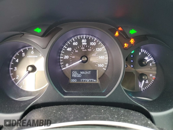 2011 Lexus GS 350 z VIN JTHBE1KS0B0053944, wystawiony jako Copart lot #48061125 z przebiegiem 177 977 mil mil oraz Szkoda całkowita • Salvage title. Historia ofert i sprzedaży dostępna na DreamBid. Obrazek 9.