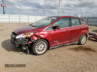 2014 Ford C-Max Energi SEL with VIN 1FADP5CU6EL510146, listed as a Copart auction lot 69785454 with 71,603 mi miles and Salvage Title. Bid and sale history available at carsss.com. Image 1.