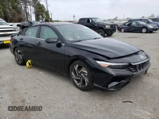 2024 Hyundai Elantra Limited с VIN KMHLP4DG5RU673990, выставлен на аукционе Copart как лот 48121395 с пробегом 12 415 миль миль и Списание • Salvage title. История ставок и продаж доступна на DreamBid. Изображение 4.