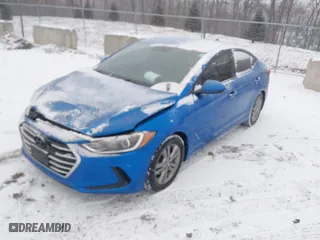 2017 Hyundai Elantra SE with VIN KMHD84LF6HU144900, listed as a IAAI auction lot 41632332 with 122,583 mi miles. Bid and sale history available at carsss.com. Image 17.