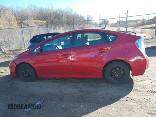 2013 Toyota Prius One with VIN JTDKN3DU9D5661513, listed as a IAAI auction lot 41721352 with 265,019 mi miles. Bid and sale history available at carsss.com. Image 14.