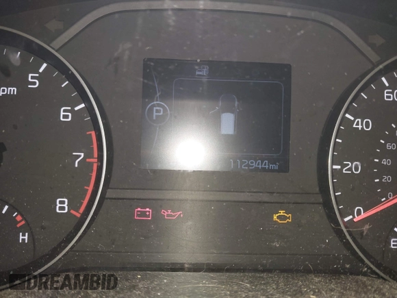 2018 Kia Sportage LX with VIN KNDPM3AC6J7417371, listed as a IAAI auction lot 41879390 with 112,944 mi miles and . Bid and sale history available at carsss.com. Image 15.