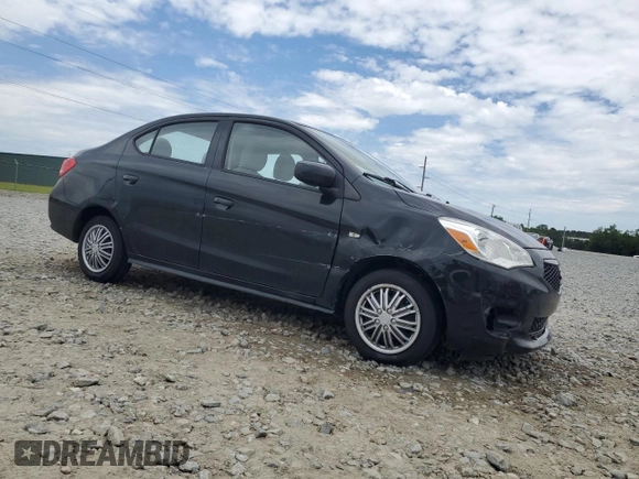2020 Mitsubishi Mirage ES with VIN ML32F3FJ4LHF02272, listed as a Copart auction lot 55845505 with 48,763 mi miles and Salvage title. Bid and sale history available at DreamBid. Image 4.