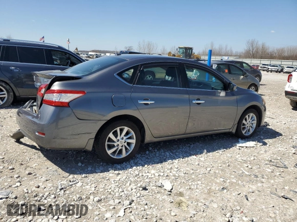 2015 Nissan Sentra SR with VIN 3N1AB7AP1FY372953, listed as a Copart auction lot 88982245 with 162,610 mi miles and Salvage Title. Bid and sale history available at DreamBid. Image 3.