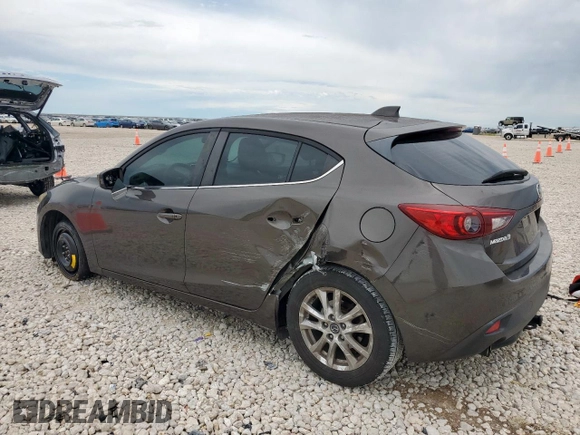 2015 Mazda 3 i Grand Touring with VIN JM1BM1M79F1226521, listed as a Copart auction lot 60328335 with 104,079 mi miles and Salvage title. Bid and sale history available at DreamBid. Image 2.