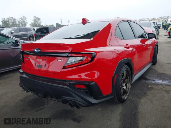 2022 Subaru WRX Premium z VIN JF1VBAF68N9026422, wystawiony jako IAAI lot #42418514 z przebiegiem 22 297 mil mil oraz . Historia ofert i sprzedaży dostępna na DreamBid. Obrazek 4.