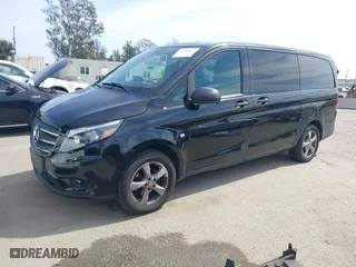 2018 Mercedes-Benz Metris Passenger Van with VIN WD4PG2EE7J3383953, listed as a IAAI auction lot 41764067 with 159,832 mi miles. Bid and sale history available at carsss.com. Image 2.