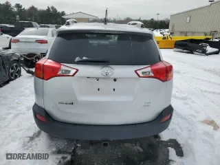 2013 Toyota RAV4 LE with VIN JTMBFREVXDD015216, listed as a Copart auction lot 44687235 with 123,963 mi miles and Salvage Title. Bid and sale history available at carsss.com. Image 6.