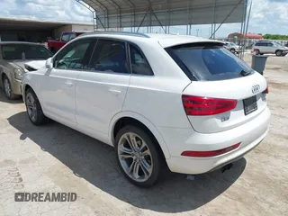 2015 Audi Q3 Prestige with VIN WA1GFCFS1FR007092, listed as a IAAI auction lot 42588730 with 85,290 mi miles and . Bid and sale history available at DreamBid. Image 3.