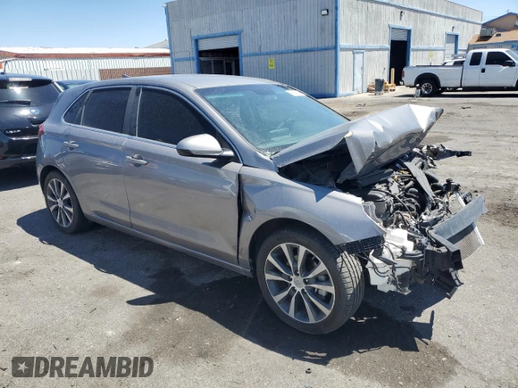 2020 Hyundai Elantra GT with VIN KMHH35LE9LU125005, listed as a Copart auction lot 65074364 with 30,770 mi miles and Salvage Title. Bid and sale history available at carsss.com. Image 4.