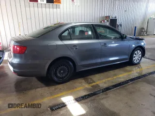 2013 Volkswagen Jetta Sedan S with VIN 3VW2K7AJXDM369385, listed as a Copart auction lot 51329625 with 150,661 mi miles and Salvage Title. Bid and sale history available at carsss.com. Image 3.