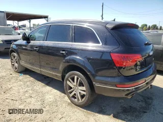 2012 Audi Q7 3.0L TDI Premium Plus with VIN WA1LMAFE3CD007204, listed as a Copart auction lot 50370865 with 167,740 mi miles and Clean Title. Bid and sale history available at carsss.com. Image 2.