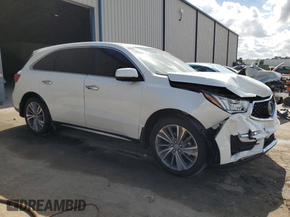 2017 Acura MDX w/Technology Pkg with VIN 5FRYD4H50HB041240, listed as a Copart auction lot 63749823 with 72,740 mi miles. Bid and sale history available at carsss.com. Image 4.