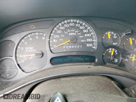 2007 Chevrolet Silverado 1500 LS with VIN 1GCEC19X57Z144975, listed as a Copart auction lot 53788615 with 217,344 mi miles and Salvage Title. Bid and sale history available at DreamBid. Image 9.