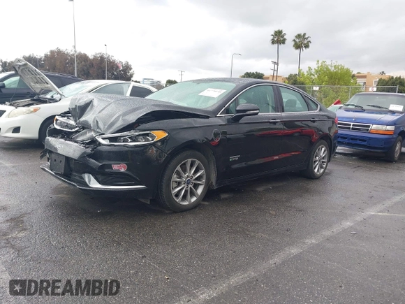 2018 Ford Fusion Energi SE with VIN 3FA6P0PU2JR277481, listed as a IAAI auction lot 41778140 with 51,933 mi miles. Bid and sale history available at carsss.com. Image 17.
