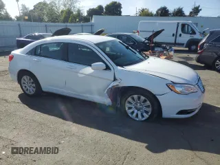 2013 Chrysler 200 LX with VIN 1C3CCBAB8DN686494, listed as a Copart auction lot 52388855 with 69,082 mi miles and Salvage Title. Bid and sale history available at carsss.com. Image 4.