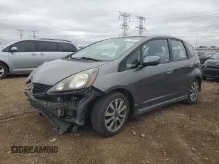 2013 Honda Fit Sport with VIN JHMGE8H52DC070276, listed as a Copart auction lot 50663925 with 170,716 mi miles and Salvage Title. Bid and sale history available at carsss.com. Image 1.