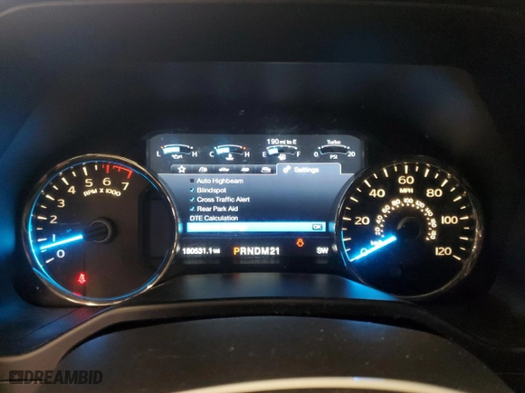 2015 Ford F-150 XLT w/HD Payload Pkg with VIN 1FTFW1EG8FFC65095, listed as a Copart auction lot 52502095 with 180,531 mi miles and Clean Title. Bid and sale history available at carsss.com. Image 9.
