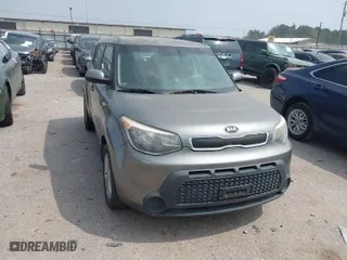 2014 Kia Soul with VIN KNDJN2A20E7072753, listed as a IAAI auction lot 41802683 with NaN miles. Bid and sale history available at carsss.com. Image 1.