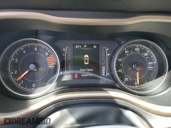 2018 Jeep Cherokee Latitude with VIN 1C4PJLCB6JD534169, listed as a Copart auction lot 57341685 with 235,267 mi miles and Clean title. Bid and sale history available at DreamBid. Image 9.