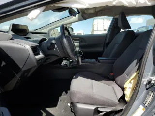 2024 Toyota Prius LE with VIN JTDACAAUXR3023011, listed as a Copart auction lot 61337595 with 25,660 mi miles and Non repairable. Bid and sale history available at DreamBid. Image 7.