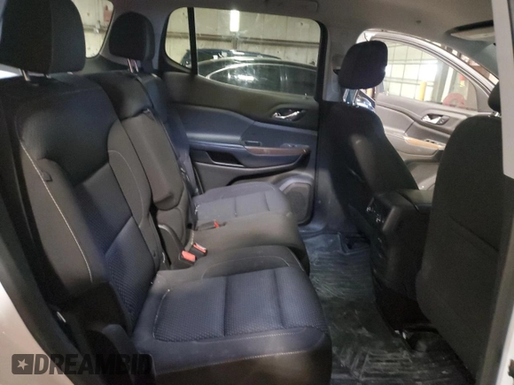 2021 GMC Acadia SLE with VIN 1GKKNKLA2MZ180842, listed as a Copart auction lot 46275615 with 26,701 mi miles and Salvage Title. Bid and sale history available at DreamBid. Image 11.