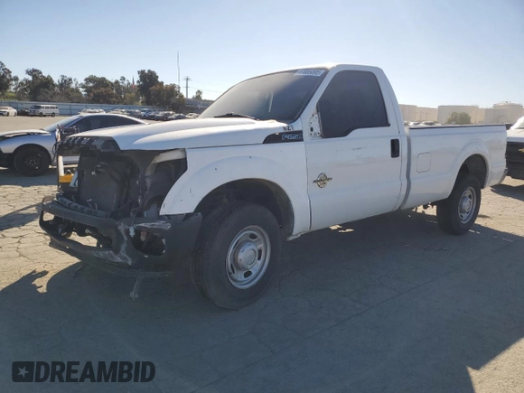 2014 Ford Super Duty F-250 SRW XL with VIN 1FTBF2A66EEA16509, listed as a Copart auction lot 47085095 with 229,257 mi miles and Clean Title. Bid and sale history available at carsss.com. Image 1.