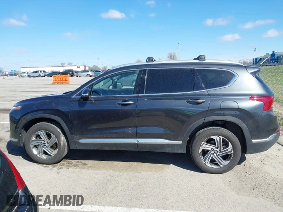 2022 Hyundai Santa Fe SEL with VIN 5NMS3DAJ8NH474669, listed as a IAAI auction lot 41839204 with 51,353 mi miles. Bid and sale history available at carsss.com. Image 14.