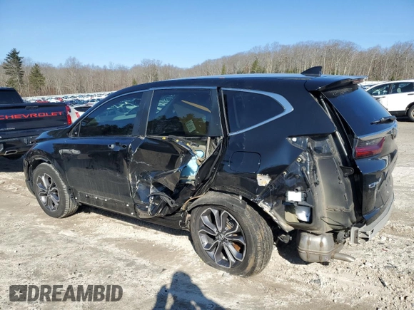 2020 Honda CR-V EX with VIN 5J6RW2H59LA000430, listed as a Copart auction lot 48032815 with 72,012 mi miles and Salvage Title. Bid and sale history available at carsss.com. Image 2.