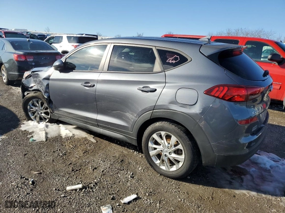 2019 Hyundai Tucson SE with VIN KM8J2CA49KU030820, listed as a Copart auction lot 46296255 with 72,056 mi miles and Salvage Title. Bid and sale history available at carsss.com. Image 2.