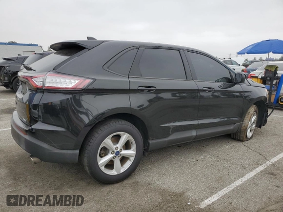 2015 Ford Edge SE with VIN 2FMTK4G91FBB43125, listed as a Copart auction lot 49981935 with 148,678 mi miles and Salvage title. Bid and sale history available at DreamBid. Image 3.