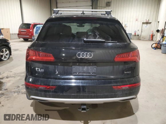 2019 Audi Q5 Prestige with VIN WA1CNAFY2K2132518, listed as a Copart auction lot 82126154 with 96,110 mi miles and Salvage Title. Bid and sale history available at carsss.com. Image 6.