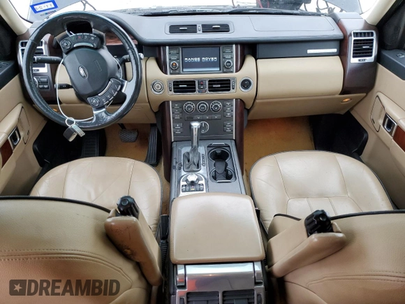 2012 Land Rover Range Rover HSE с VIN SALME1D40CA364416, выставлен на аукционе Copart как лот 86587854 с пробегом 186 364 миль миль и Списание • Salvage title. История ставок и продаж доступна на DreamBid. Изображение 8.