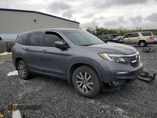 2020 Honda Pilot EX z VIN 5FNYF6H34LB068990, wystawiony jako Copart lot #51926445 z przebiegiem 43 918 mil mil oraz Szkoda całkowita • Salvage title. Historia ofert i sprzedaży dostępna na DreamBid. Obrazek 4.