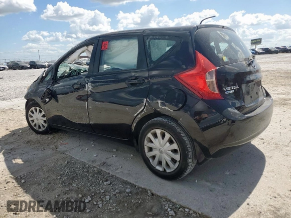 2014 Nissan Note S Plus with VIN 3N1CE2CP0EL356724, listed as a Copart auction lot 63025495 with Not provided miles and Salvage title. Bid and sale history available at DreamBid. Image 2.