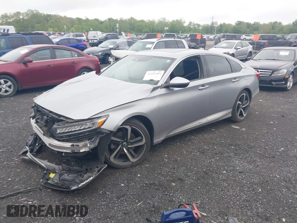 2019 Honda Accord Touring z VIN 1HGCV2F96KA009445, wystawiony jako IAAI lot #42181051 z przebiegiem Nie podano mil oraz . Historia ofert i sprzedaży dostępna na DreamBid. Obrazek 17.