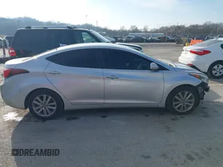2016 Hyundai Elantra SE with VIN 5NPDH4AE0GH654960, listed as a IAAI auction lot 41089501 with 136,612 mi miles. Bid and sale history available at carsss.com. Image 14.