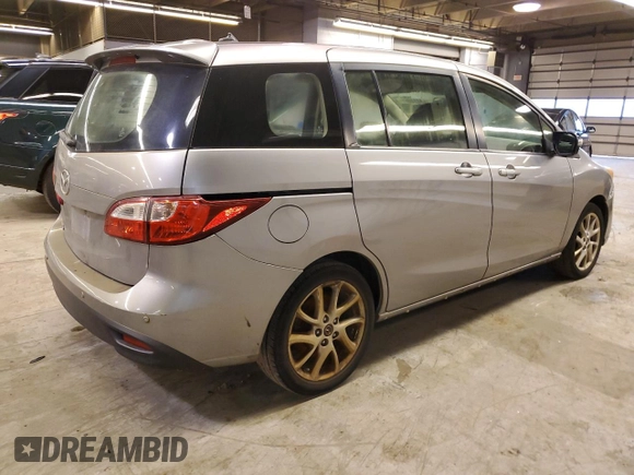 2013 Mazda 5 Touring with VIN JM1CW2CL0D0153240, listed as a Copart auction lot 44012365 with 270,027 mi miles and Clean Title. Bid and sale history available at carsss.com. Image 3.