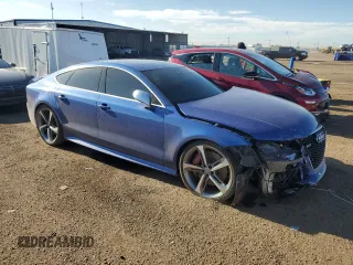 2016 Audi RS 7 Prestige z VIN WUAW2BFC6GN901598, wystawiony jako Copart lot #65653574 z przebiegiem 97 055 mil mil oraz Szkody całkowita. Historia ofert i sprzedaży dostępna na DreamBid. Obrazek 4.