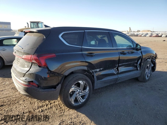 2021 Hyundai Santa Fe SE with VIN 5NMS1DAJXMH329833, listed as a Copart auction lot 42905865 with 116,308 mi miles and Salvage Title. Bid and sale history available at carsss.com. Image 3.