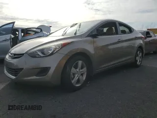 2013 Hyundai Elantra Limited with VIN 5NPDH4AE2DH290472, listed as a Copart auction lot 52354955 with 52,680 mi miles and Salvage Title. Bid and sale history available at DreamBid. Image 1.