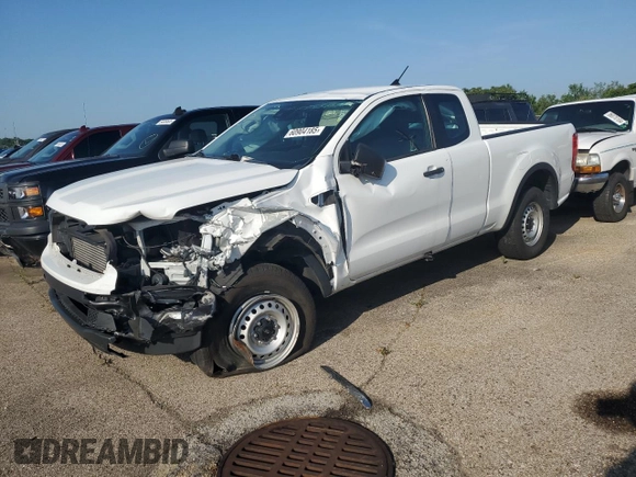 2022 Ford Ranger XL with VIN 1FTER1EH6NLD18114, listed as a Copart auction lot 60904185 with 207,026 mi miles and Clean title. Bid and sale history available at DreamBid. Image 1.