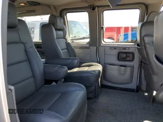 2011 GMC Savana Cargo Van YF7 Upfitter with VIN 1GDS7DC40B1115667, listed as a Copart auction lot 49587835 with 128,296 mi miles and Salvage Title. Bid and sale history available at carsss.com. Image 11.