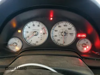 2006 Acura RSX with VIN JH4DC54806S023165, listed as a Copart auction lot 62896225 with 201,395 mi miles and Salvage title. Bid and sale history available at DreamBid. Image 9.