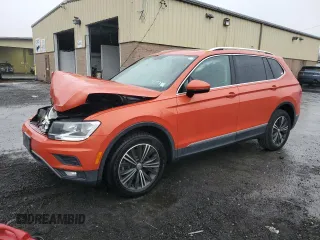2019 Volkswagen Tiguan SE with VIN 3VV2B7AX7KM013949, listed as a Copart auction lot 51662645 with 74,039 mi miles and Salvage Title. Bid and sale history available at DreamBid. Image 1.