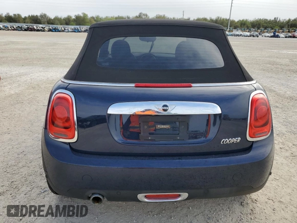 2017 MINI Convertible Cooper with VIN WMWWG5C33H3D00263, listed as a Copart auction lot 75089404 with Not provided miles and Salvage title. Bid and sale history available at DreamBid. Image 6.