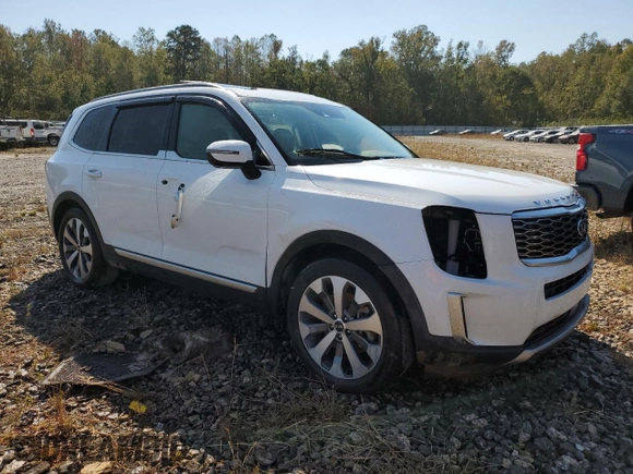 2020 Kia Telluride S with VIN 5XYP64HC1LG009842, listed as a Copart auction lot 74441524 with 74,472 mi miles and Salvage Title. Bid and sale history available at DreamBid. Image 4.