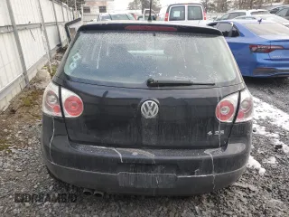2007 Volkswagen Rabbit with VIN WVWDR71K47W077624, listed as a Copart auction lot 88853945 with 158,439 mi miles and Salvage Title. Bid and sale history available at carsss.com. Image 6.