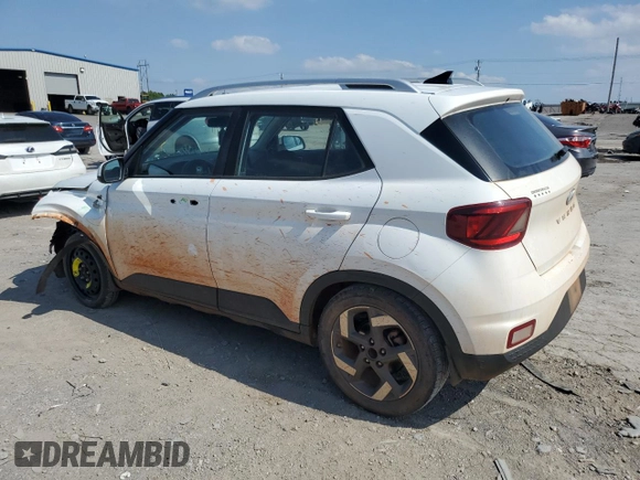 2021 Hyundai Venue SEL with VIN KMHRC8A37MU086732, listed as a Copart auction lot 59183105 with 104,202 mi miles and Salvage title. Bid and sale history available at DreamBid. Image 2.